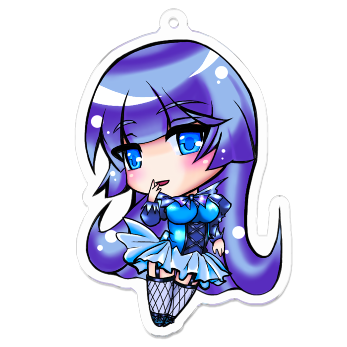 アクリルキーホルダー - 70 x 70 (mm)