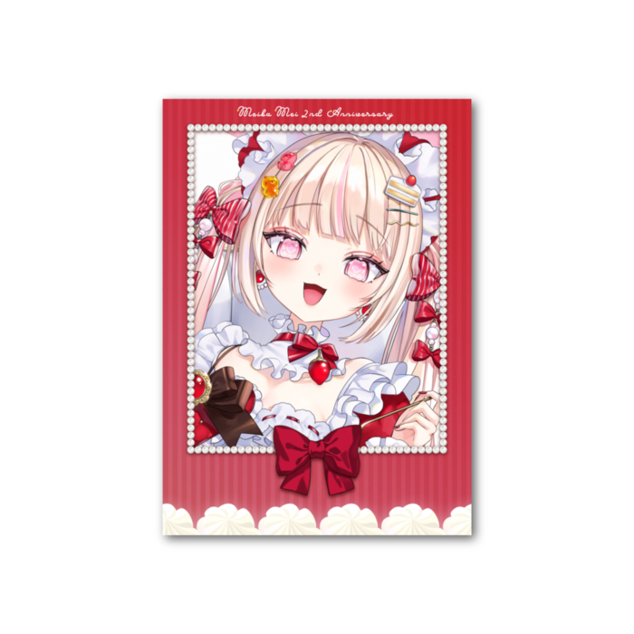 フォト風カード - 縦 - 片面