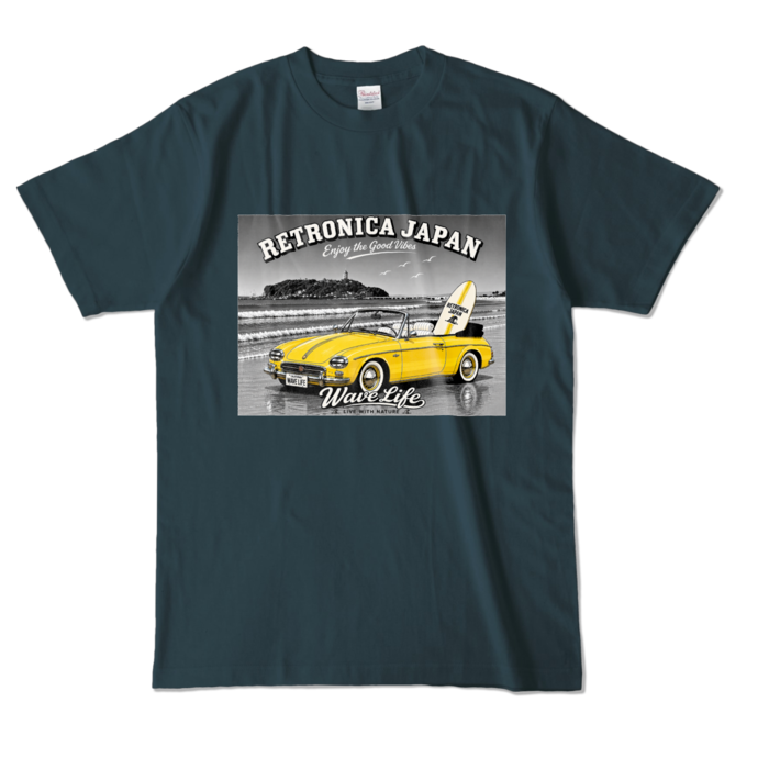 カラーTシャツ - L - デニム (濃色)
