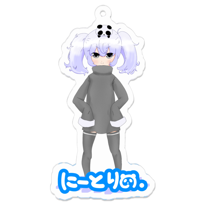 アクリルキーホルダー - 70 x 70 (mm)