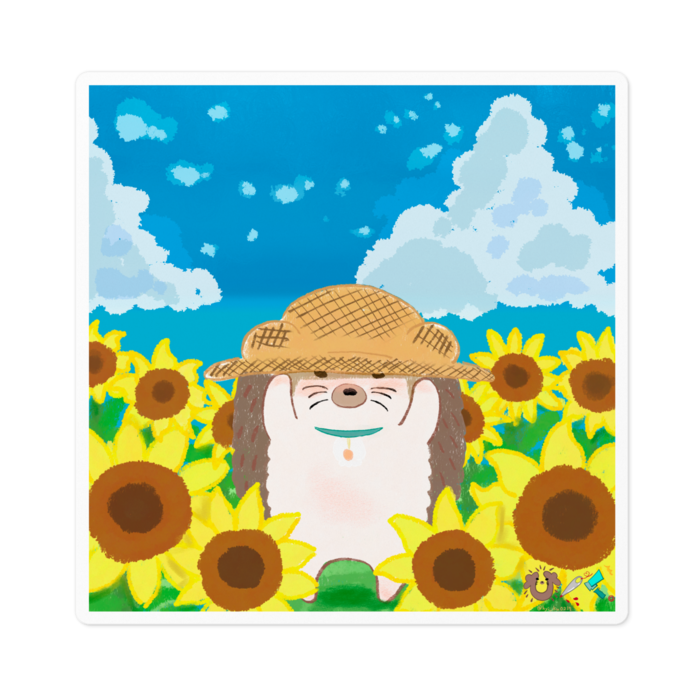 ステッカー - 100 x 100 (mm)