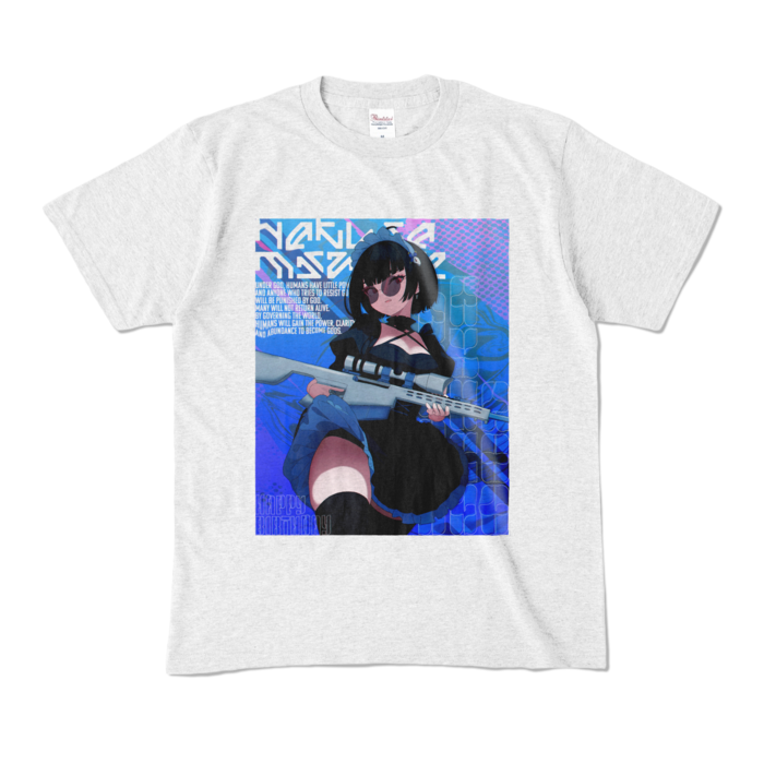 カラーTシャツ - M - アッシュ (淡色)
