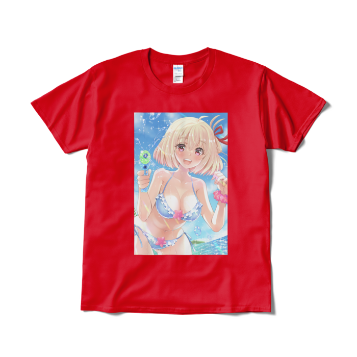 Tシャツ（短納期） - L - レッド