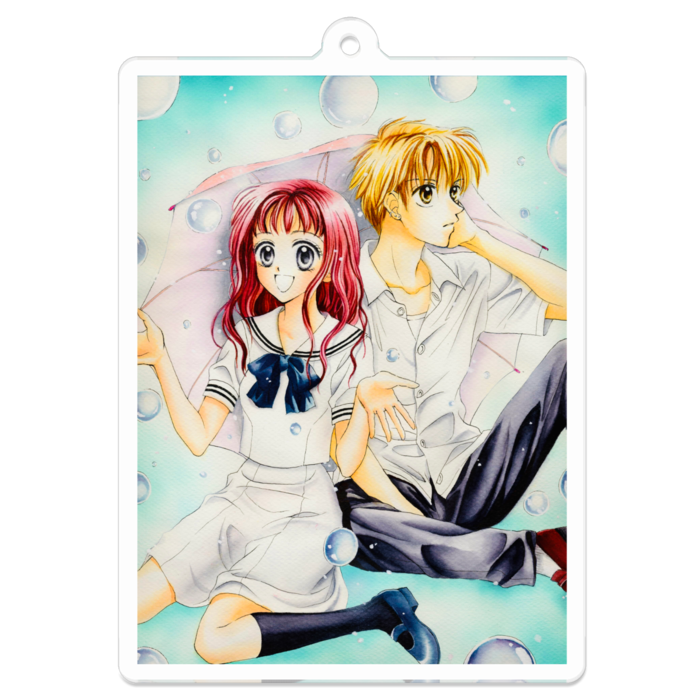 アクリルキーホルダー - 70 x 70 (mm)