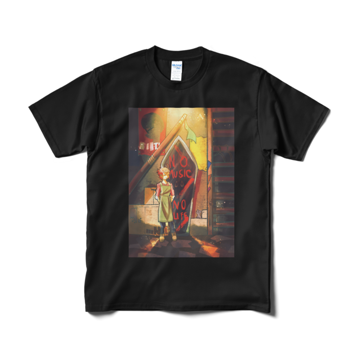 Tシャツ(短納期) - M - ブラック