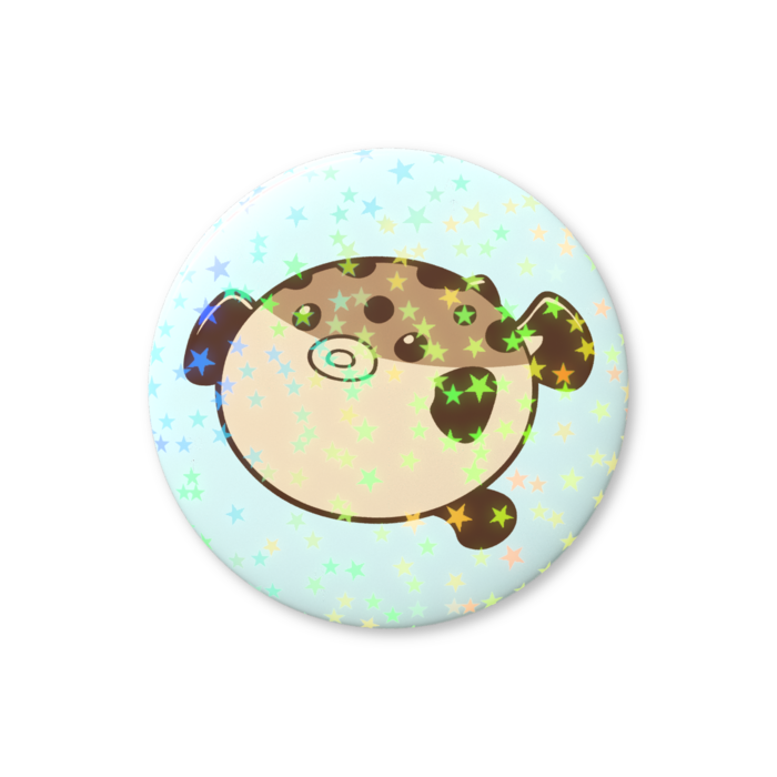 ホログラム缶バッジ - 44mm
