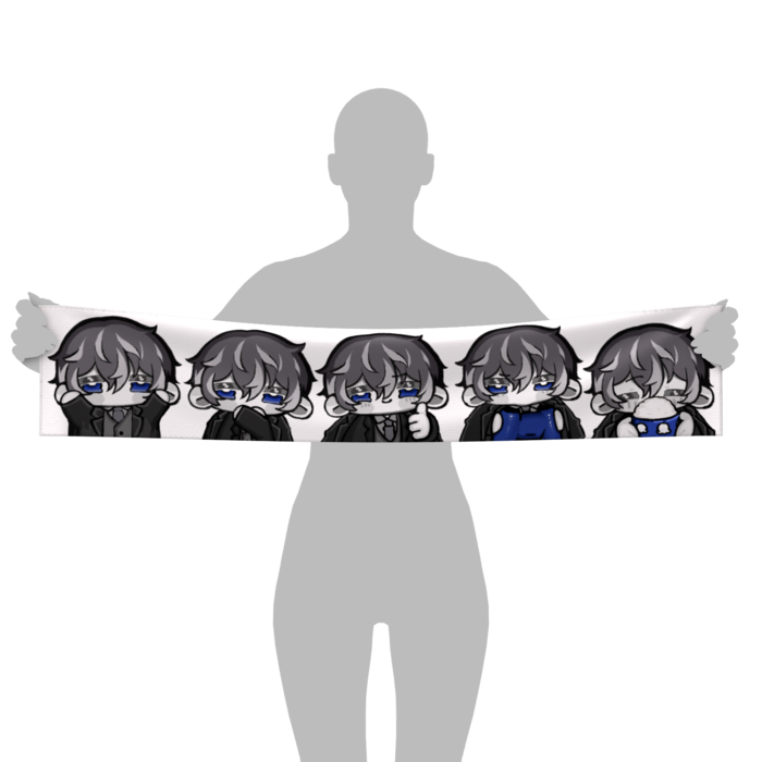 マフラータオル - 110 × 21cm