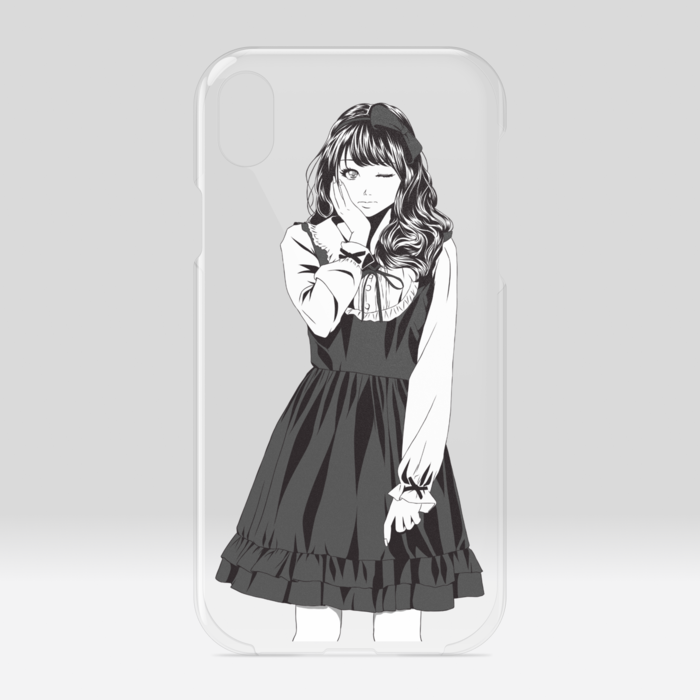 クリアiPhoneケース - iPhone XR