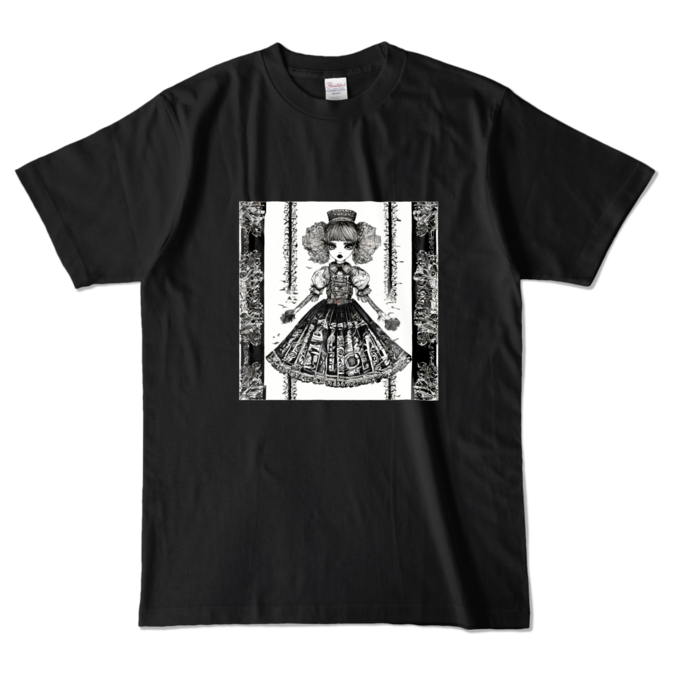 カラーTシャツ - L - ブラック (濃色)