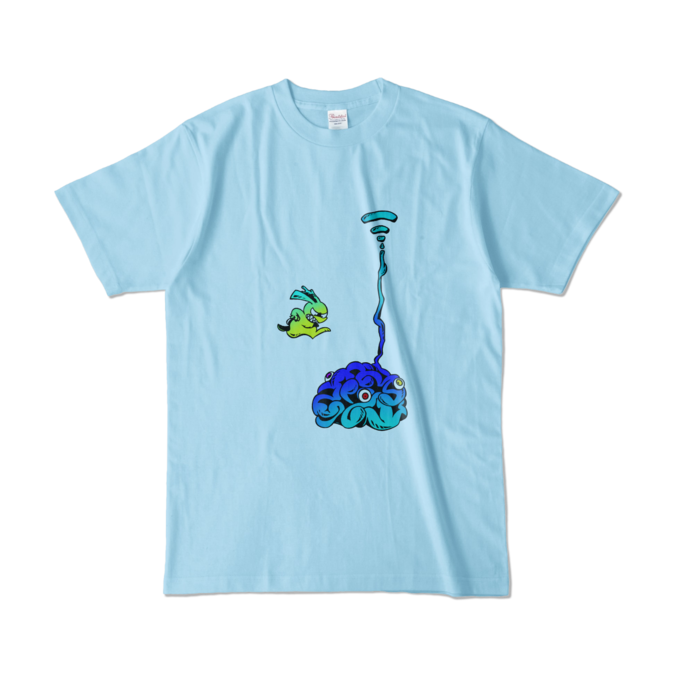 カラーTシャツ - L - ライトブルー (淡色)