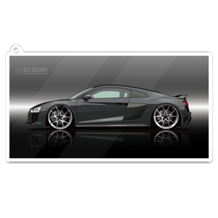 アクリルキーホルダー - 100 x 100 (mm)