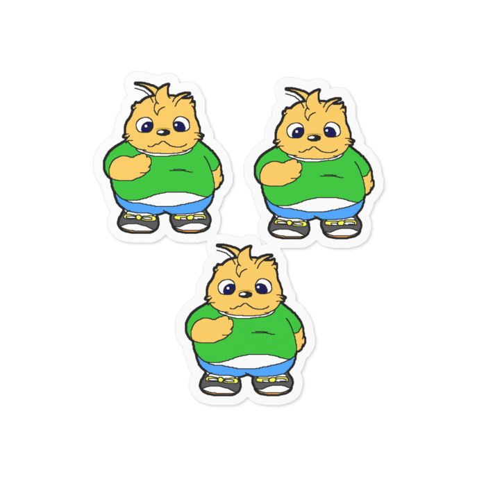 ステッカー - 100 x 100 (mm)