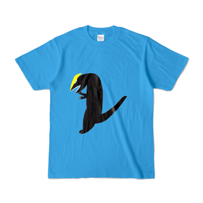 怪獣A カラーTシャツ - S - ターコイズ (濃色)