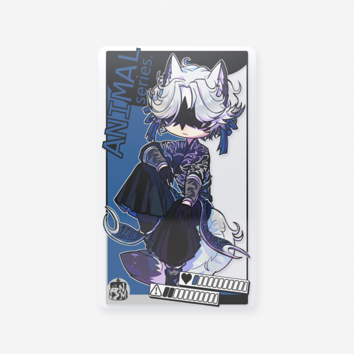 クリアカード - 名刺（55 × 91mm）