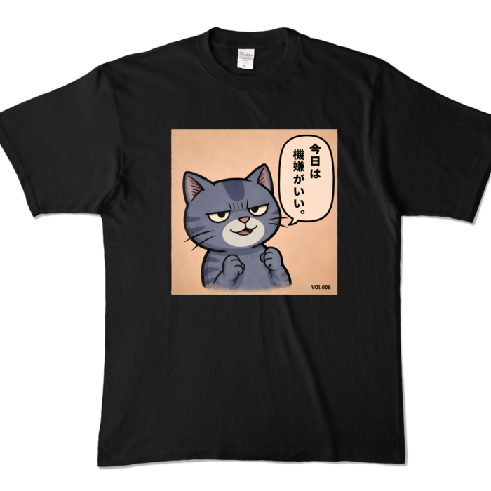カラーTシャツ - XL - ブラック (濃色)