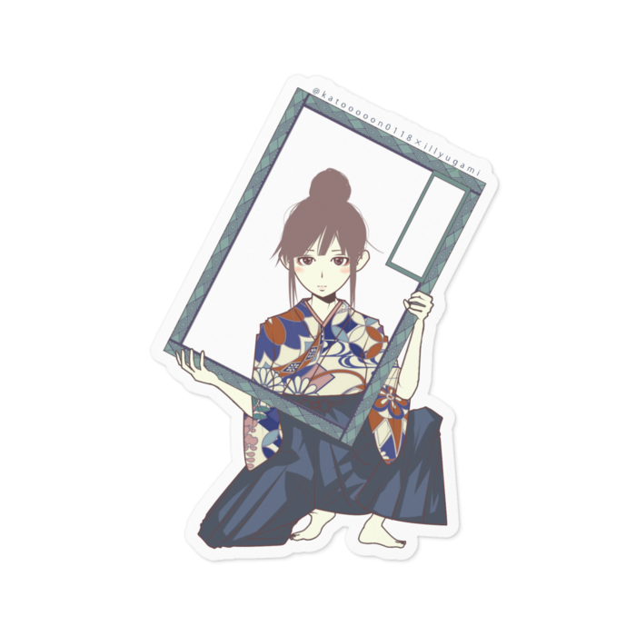 ステッカー - 100 x 100 (mm)