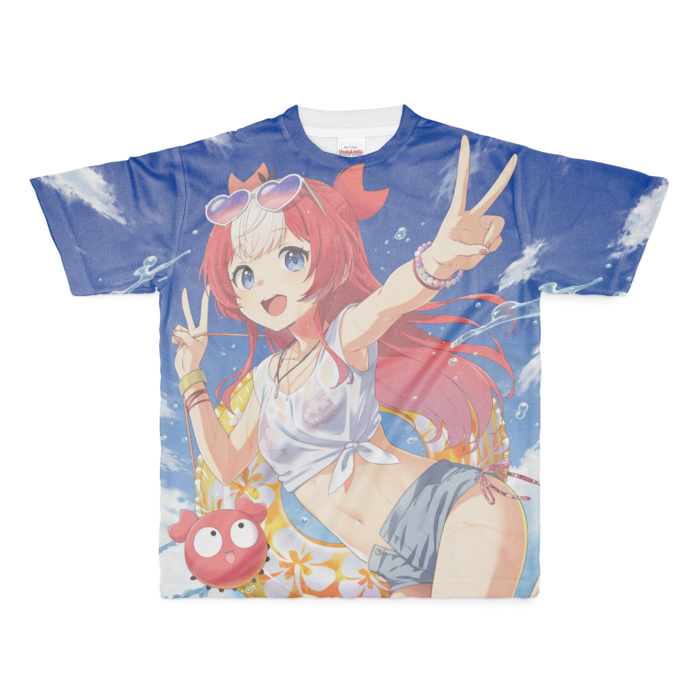 フルグラフィックTシャツ - M - 両面印刷