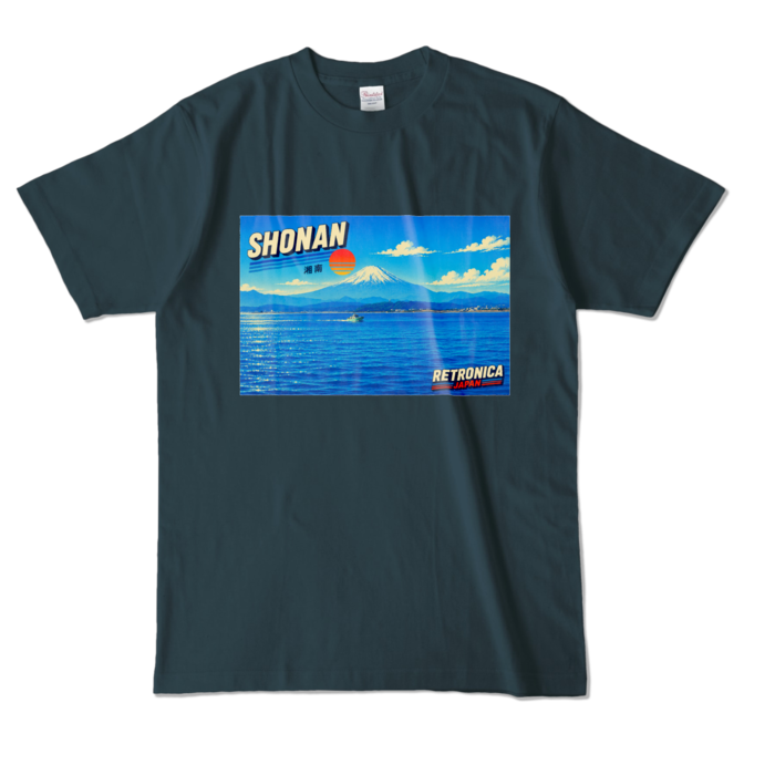カラーTシャツ - L - デニム (濃色)