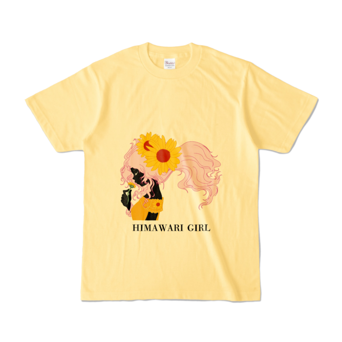 カラーTシャツ - S - ライトイエロー (淡色)