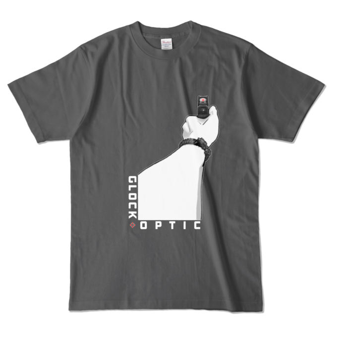 カラーTシャツ - L - チャコール (濃色)