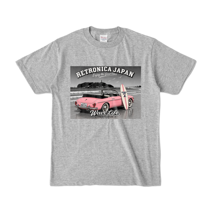 カラーTシャツ - S - 杢グレー (濃色)