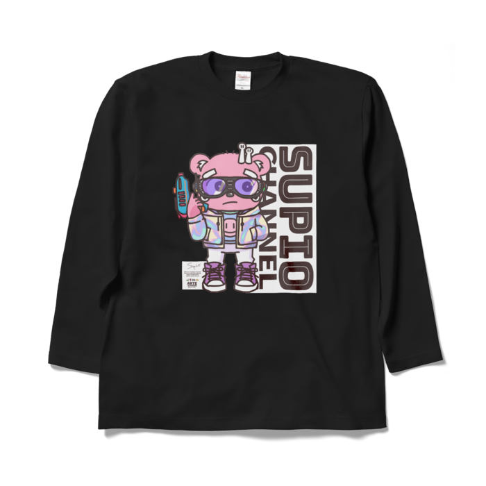 ロングスリーブTシャツ - XL - ブラック