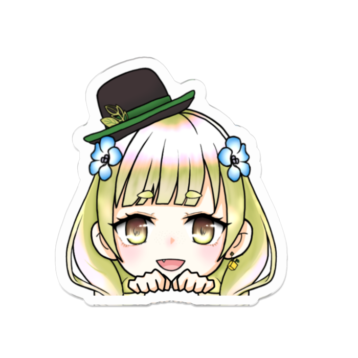 アクリルバッジ - 50 x 50 (mm)