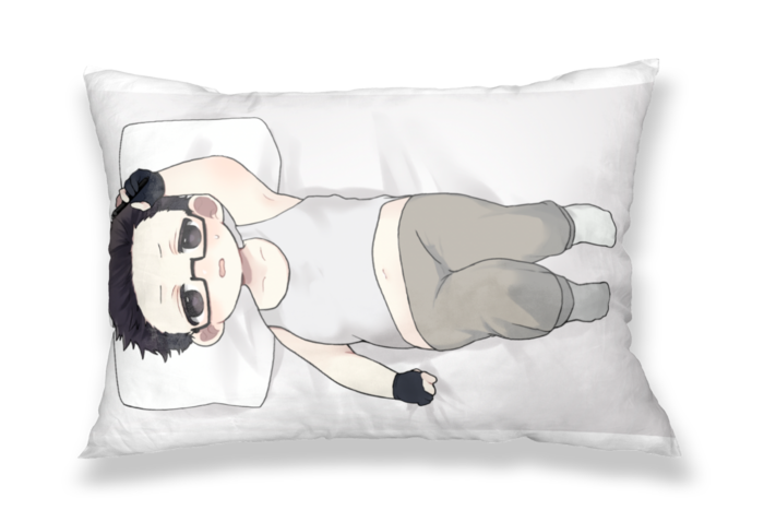 枕カバー - 43x63cm - 片面