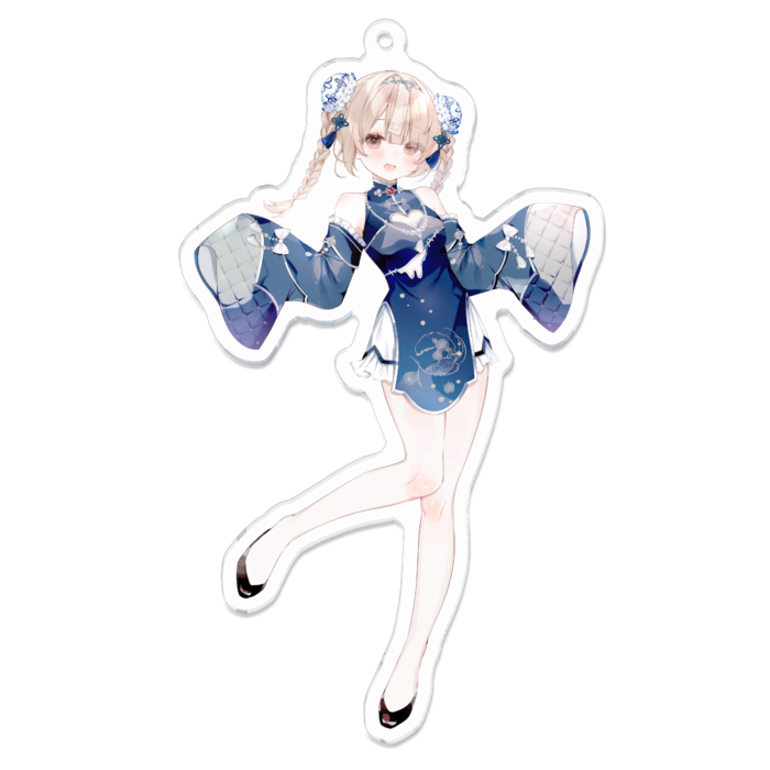 アクリルキーホルダー - 100 x 100 (mm)