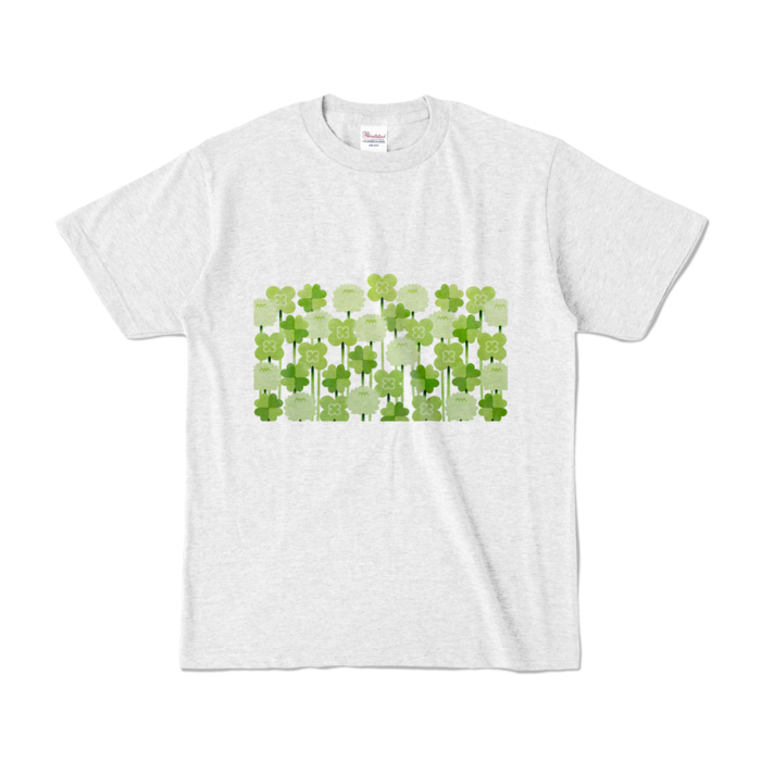 カラーTシャツ　アッシュ　S