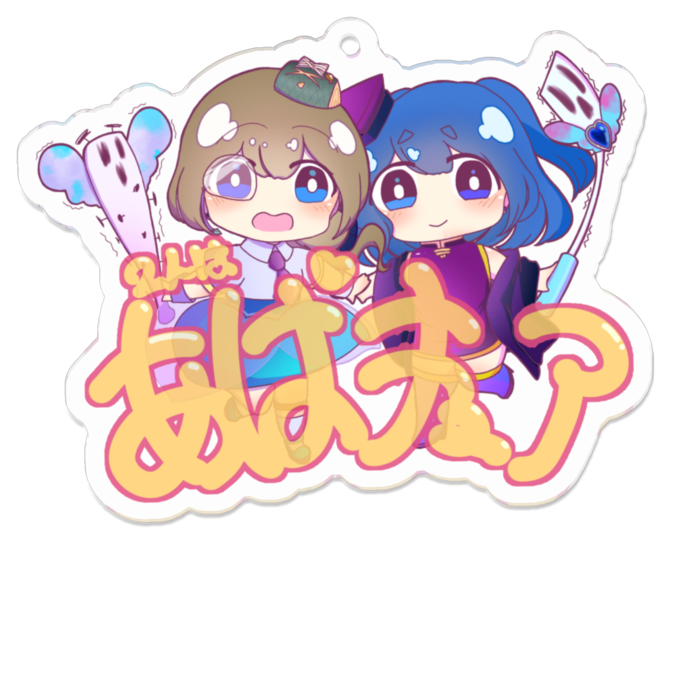 アクリルキーホルダー - 70 x 70 (mm)