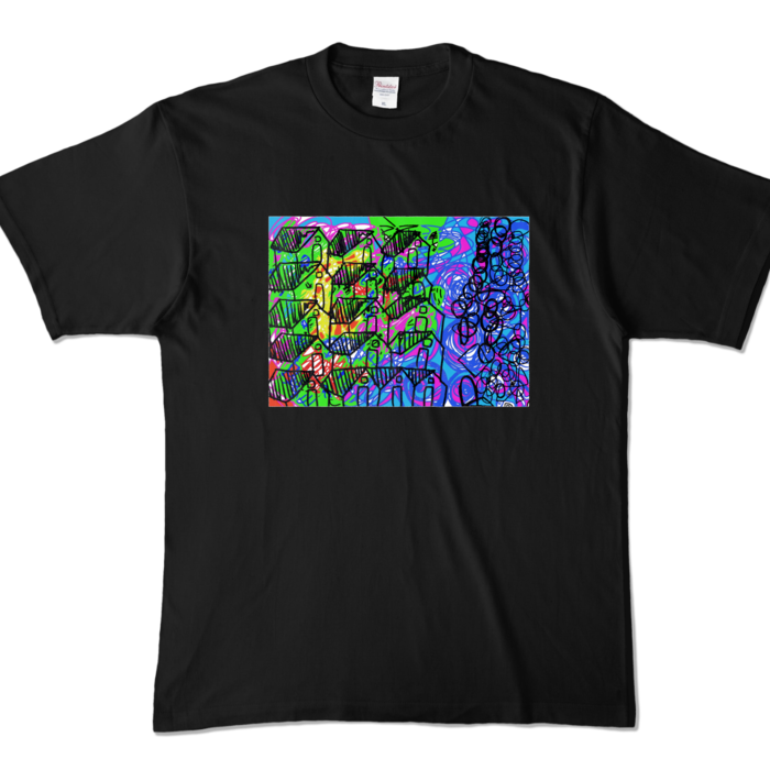 カラーTシャツ - XL - ブラック (濃色)