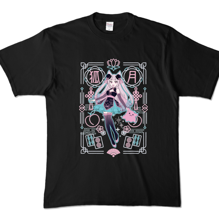 カラーTシャツ - XL - ブラック (濃色)