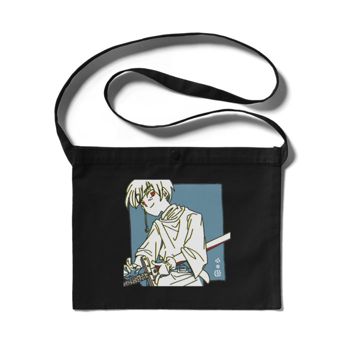 サコッシュ - 300 x 230 (mm)ブラック