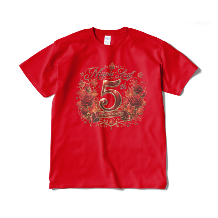 Tシャツ（短納期） - XL - レッド 前
