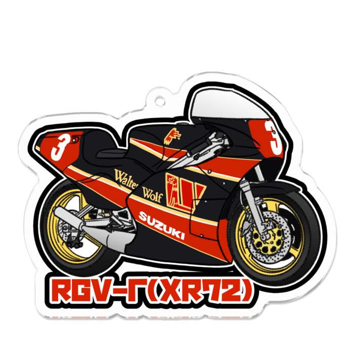 アクリルキーホルダー - 70 x 70 (mm)