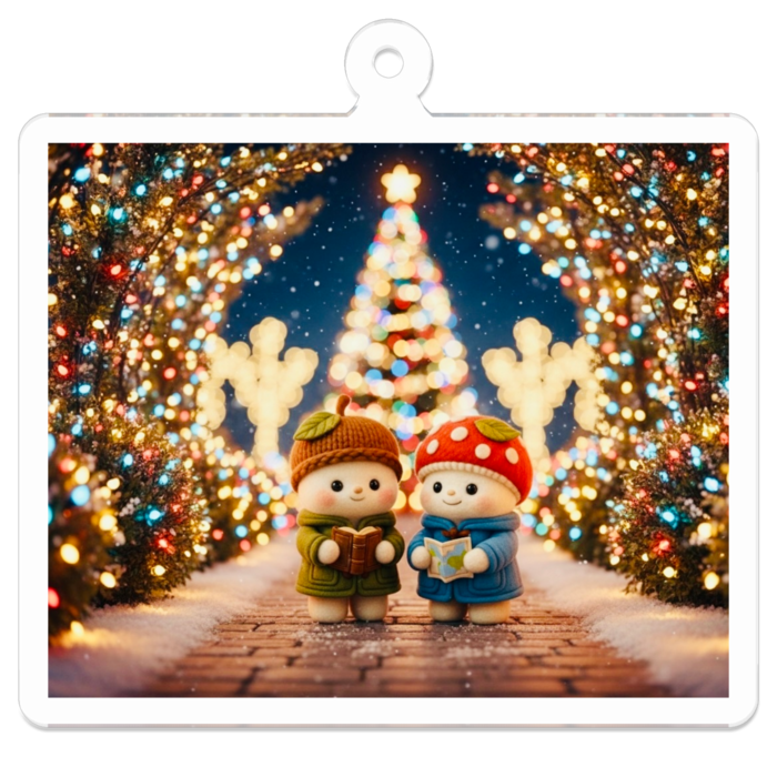 アクリルキーホルダー - 50 x 50 (mm)(1)