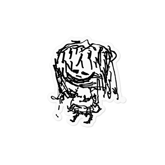 ステッカー - 100 x 100 (mm)