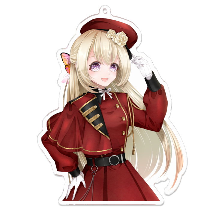 アクリルキーホルダー - 100 x 100 (mm)