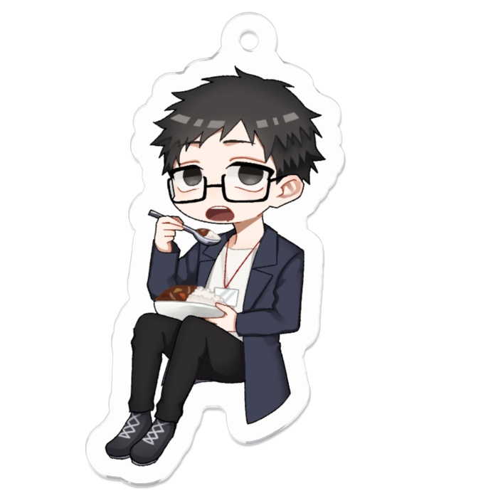 アクリルキーホルダー - 50 x 50 (mm)