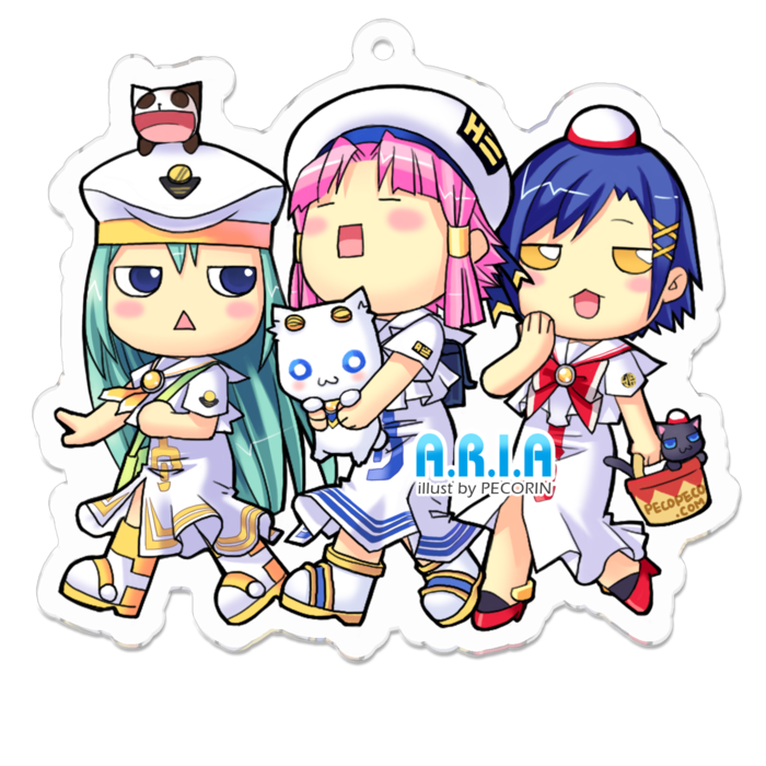 アクリルキーホルダー - 70 x 70 (mm)
