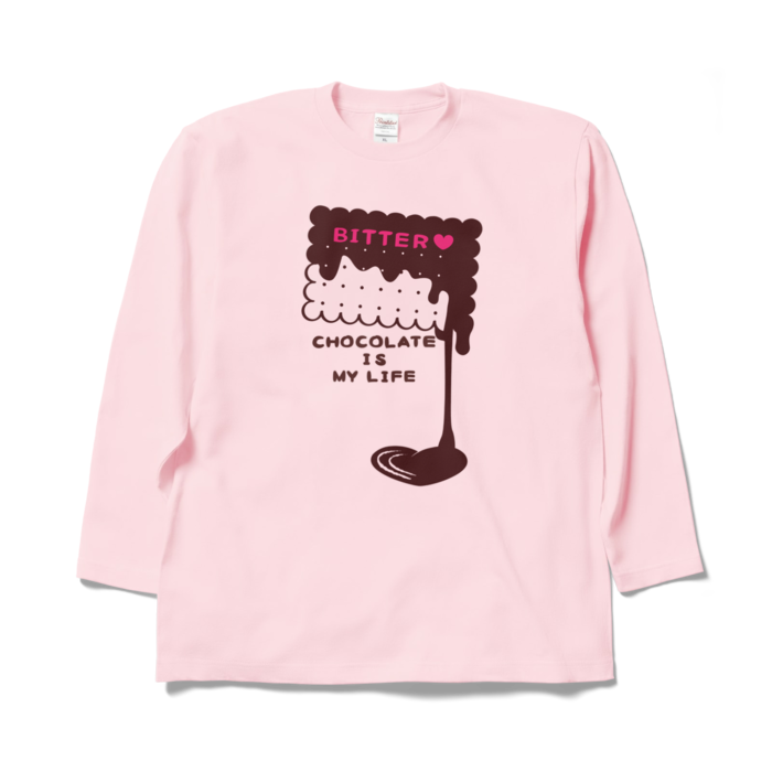 ロングスリーブTシャツ - XL - ライトピンク