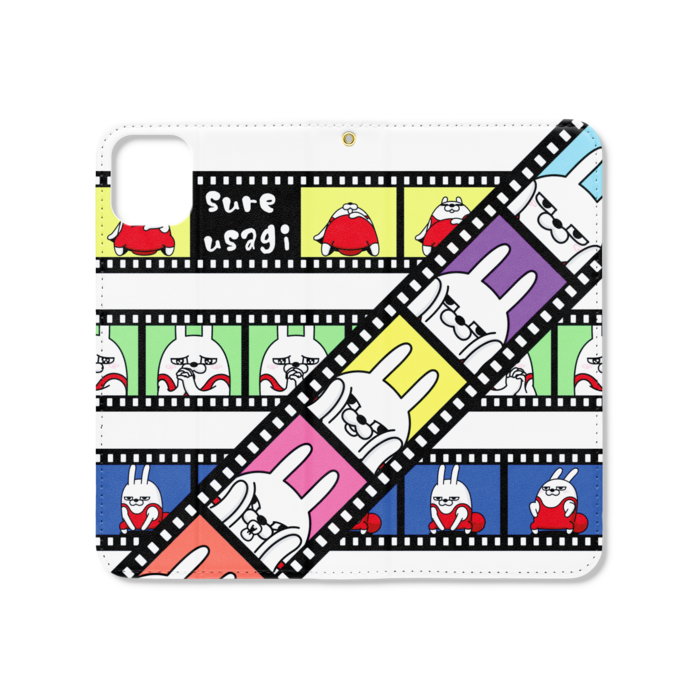 手帳型iPhoneケース(ベルトなし) - iPhone 11 Pro Max - ストラップ穴 あり