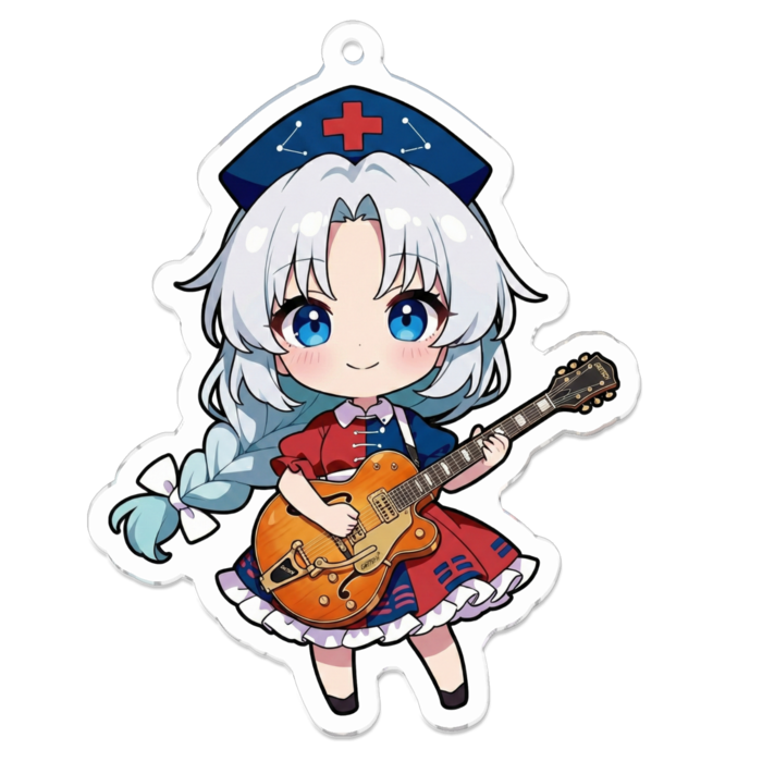 アクリルキーホルダー - 70 x 70 (mm)(キャラのみ)