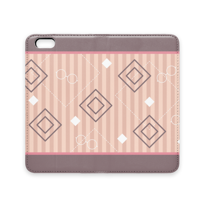 手帳型iPhoneケース(ベルトなし) - iPhone 6 Plus / 6s Plus - ストラップ穴 なし