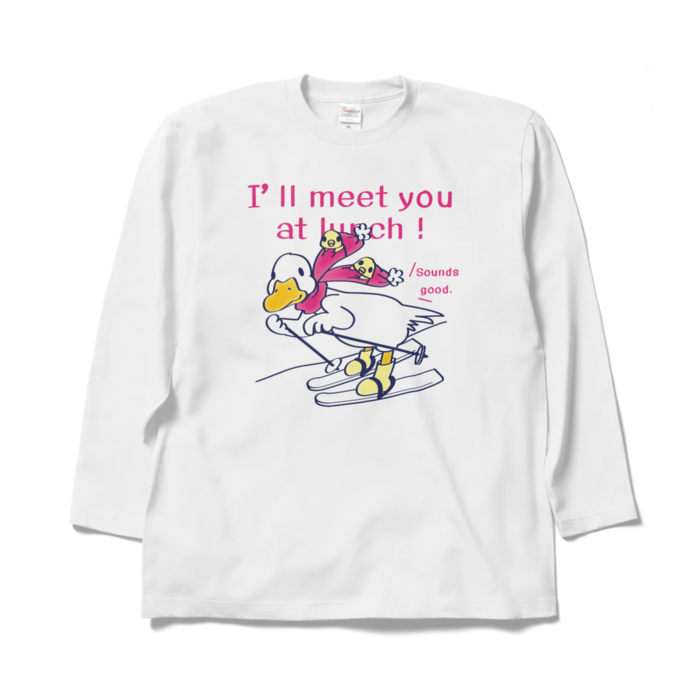 ロングスリーブTシャツ - XL - ホワイト