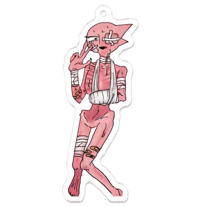 アクリルキーホルダー - 70 x 70 (mm)