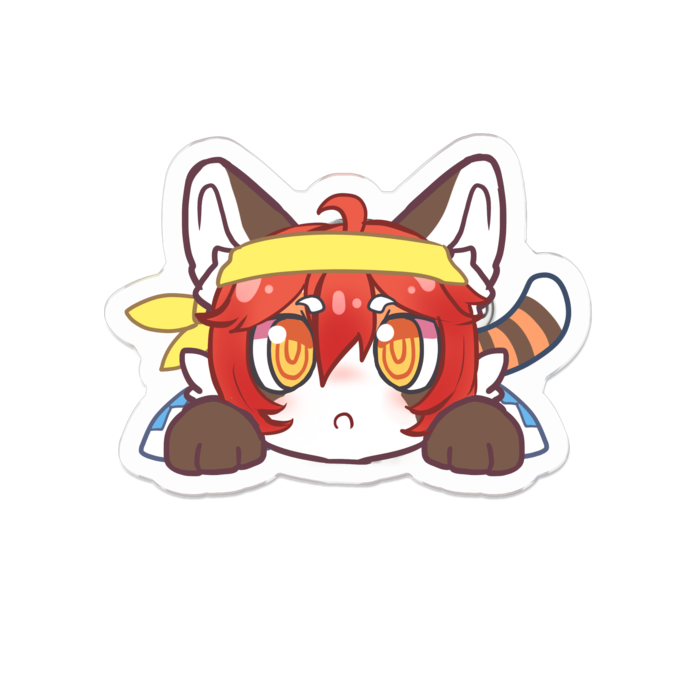 アクリルバッジ - 50 x 50 (mm)