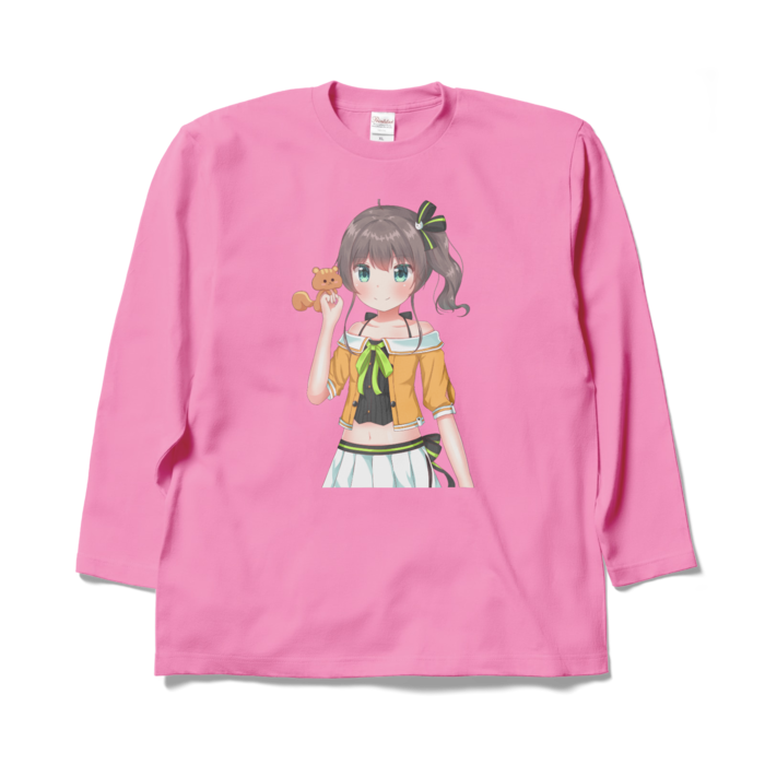 ロングスリーブTシャツ - XL - ピンク