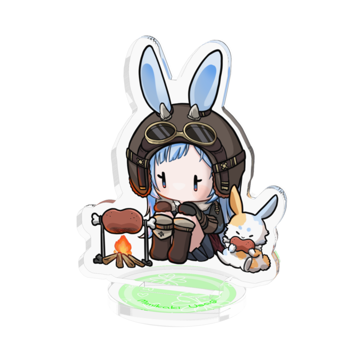 ちびうさぎ 肉焼き 小 50x50mm